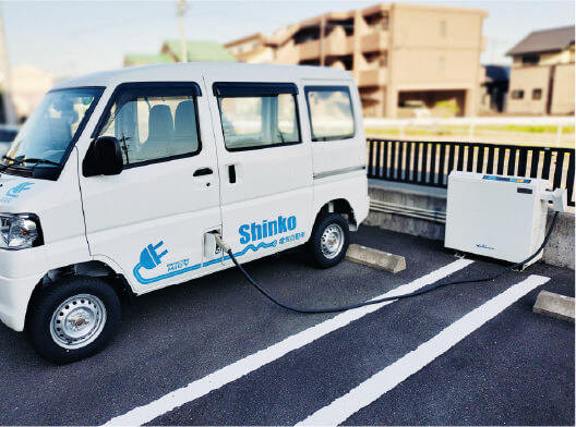 V2H(Vehicle-to-Home)システムの導入